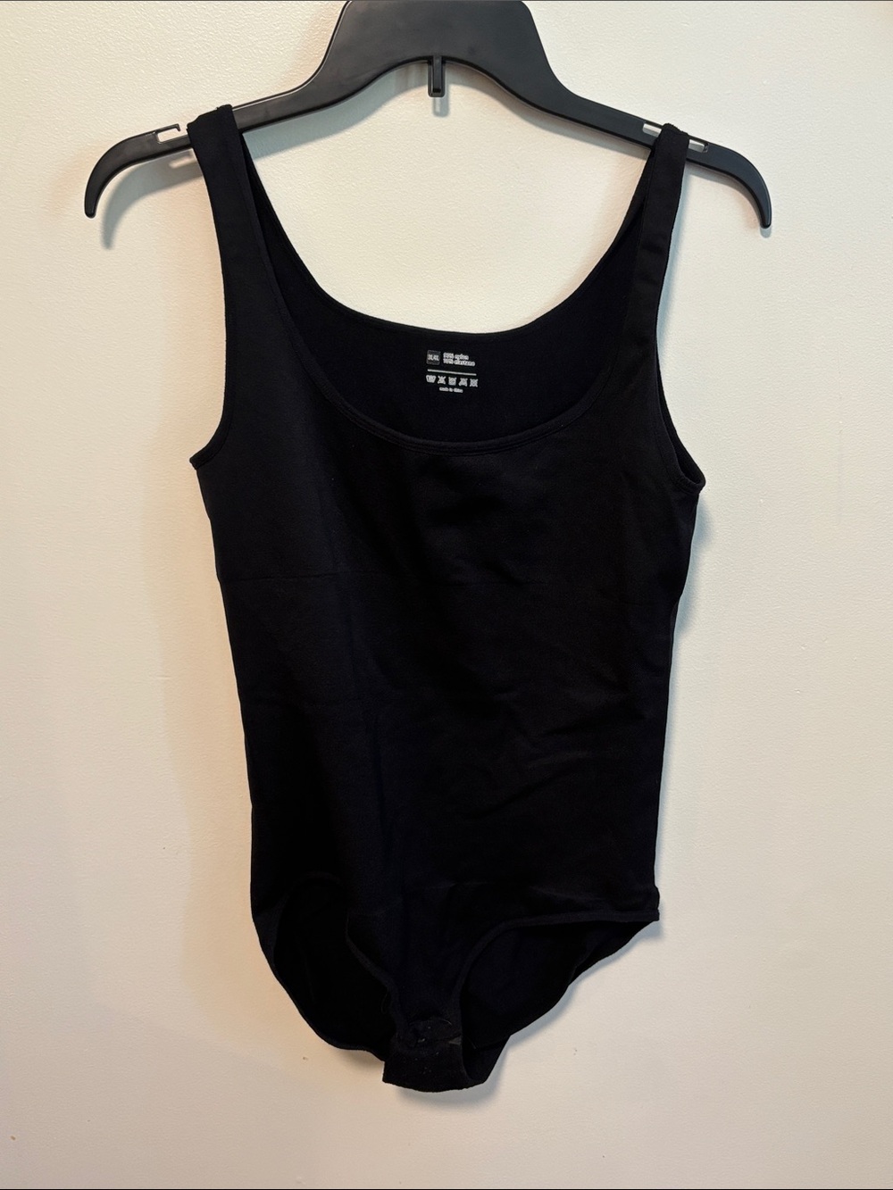 Classic Black Shapewear Bodysuit - Sleek Tank Style